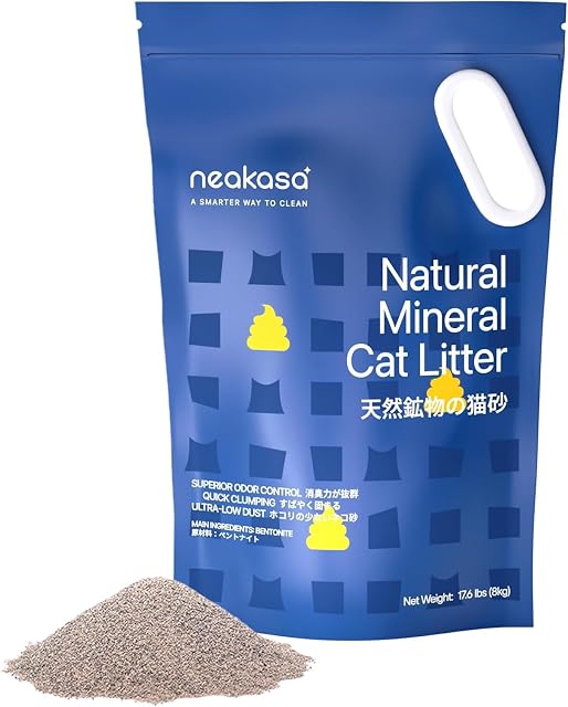 Neakasa mineral cat litter with activated carbon
